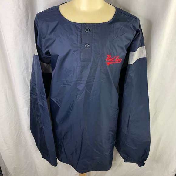 adidas Other - Adidas Mens Navy 4XL Boston Red Sox Windbreaker
